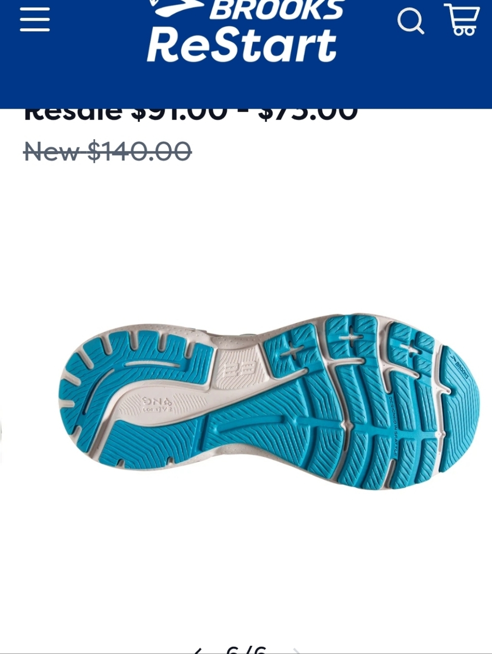 Brooks Adrenaline GTS Women's Running Shoes - White, Teal, Coral - Picture 14 of 14